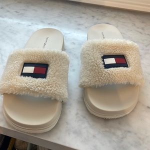 Slide on slippers